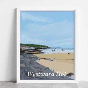 Westward Ho ! A3 Art Print
